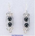 Onyx Bead-in-a-Box Earrings